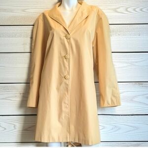 80s Claude Havrey Vintage A-line Trench Coat